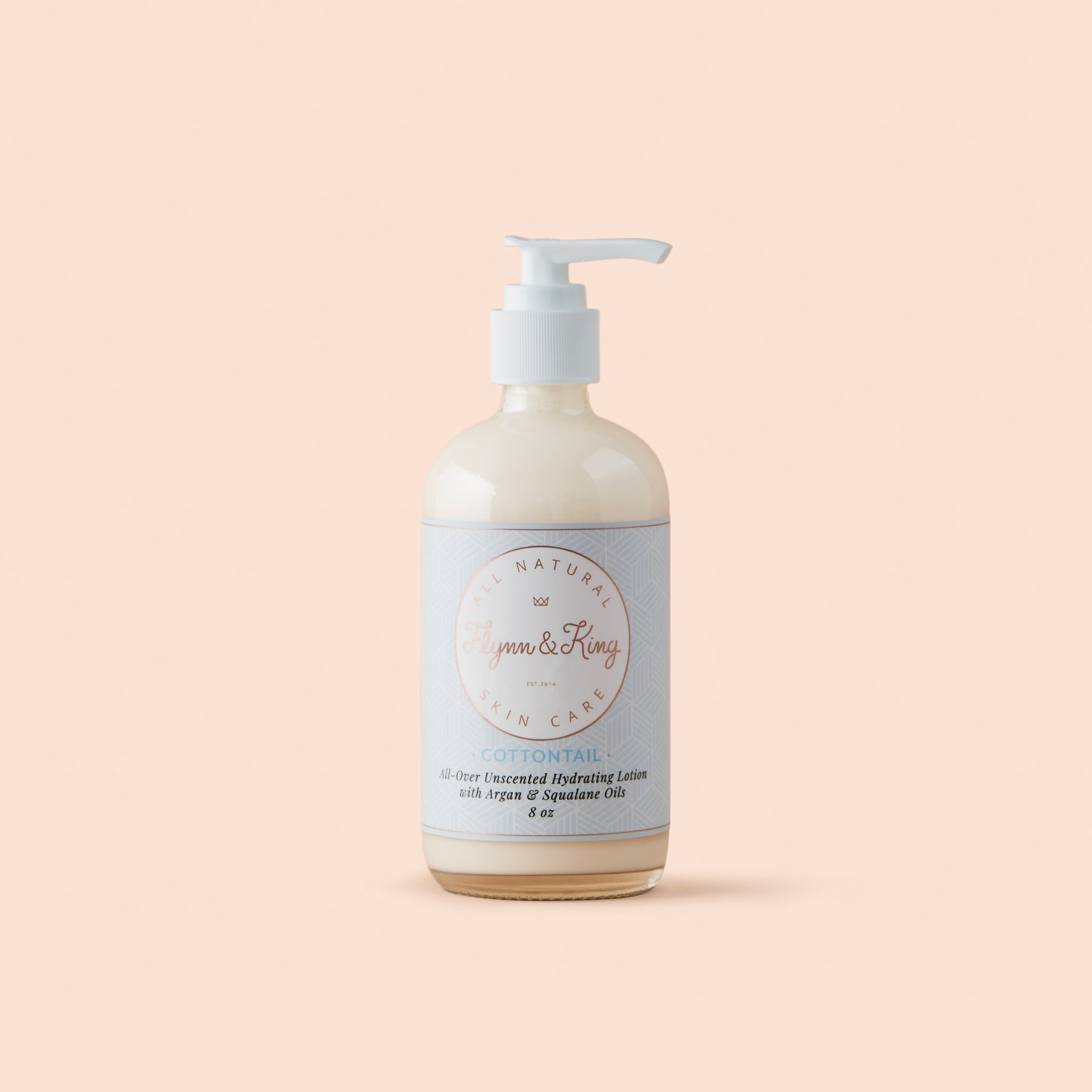 TRAVEL SIZE COTTONTAIL - All-Over Unscented Hydrating Lotion with Argan & Squalane Oils - New Item