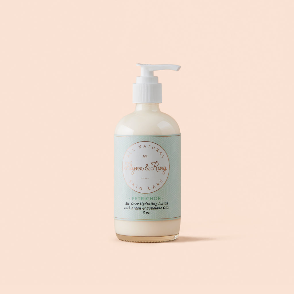 TRAVEL SIZE PETRICHOR - All-Over Hydrating Lotion with Argan & Squalane Oils - New Item