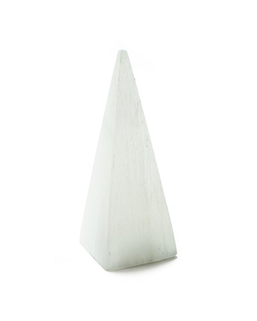SELENITE - 4-Sided Pyramid